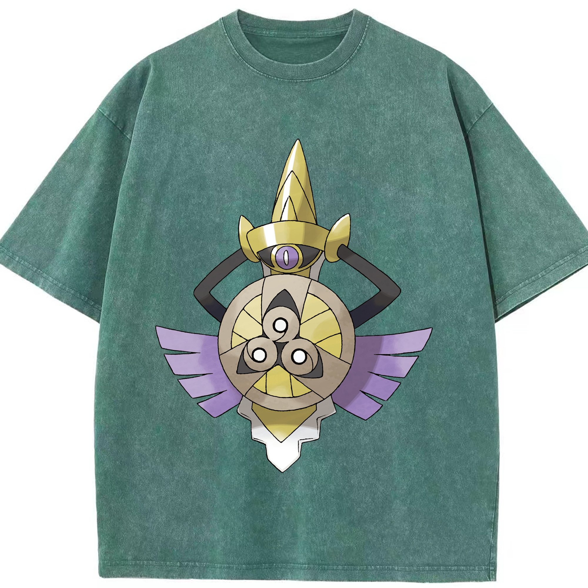 （画像用） ポケットモンスター Pokémon 綿100% ヴィンテージ風 半袖Tシャツ（フロントプリント）